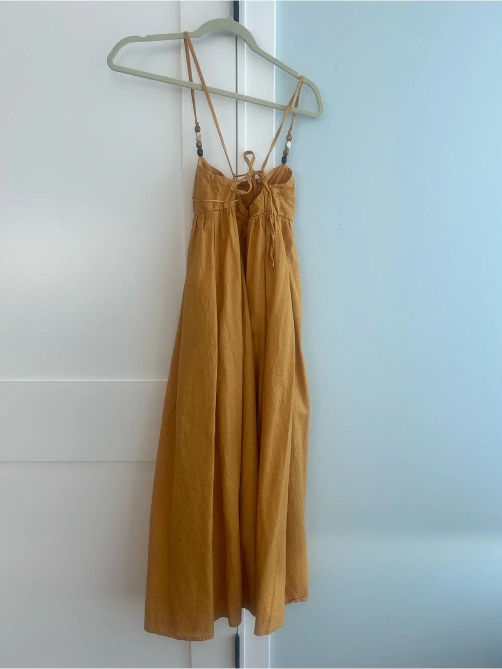 NWT Abercrombie & Fitch Linen Blend Maxi Dress XXSP